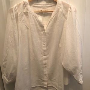 Madewell white top